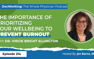 The Importance of Prioritizing Your Wellbeing To Prevent Burnout with Dr. Virgie Bright Ellington