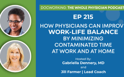 How Physicians Can Improve Work-Life Balance by Minimizing Contaminated Time at Work and at Home (Jill Farmer, Gabriella Dennery, MD)
